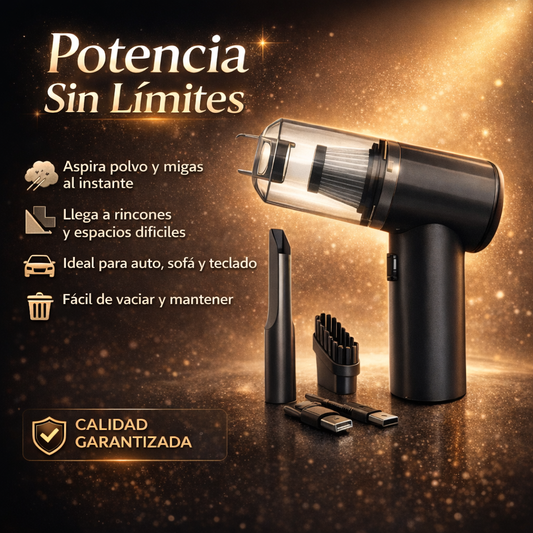 Mini Aspiradora DE AUTO PORTATIL