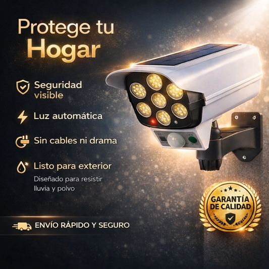 foco solar tipo cámara